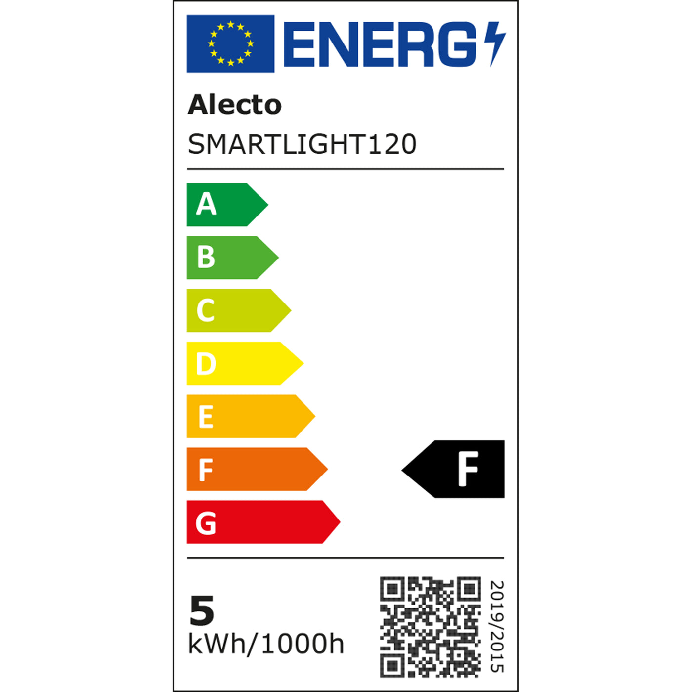 Alecto SMARTLIGHT120 - Smarte-LED-Glühlampe mit WLAN