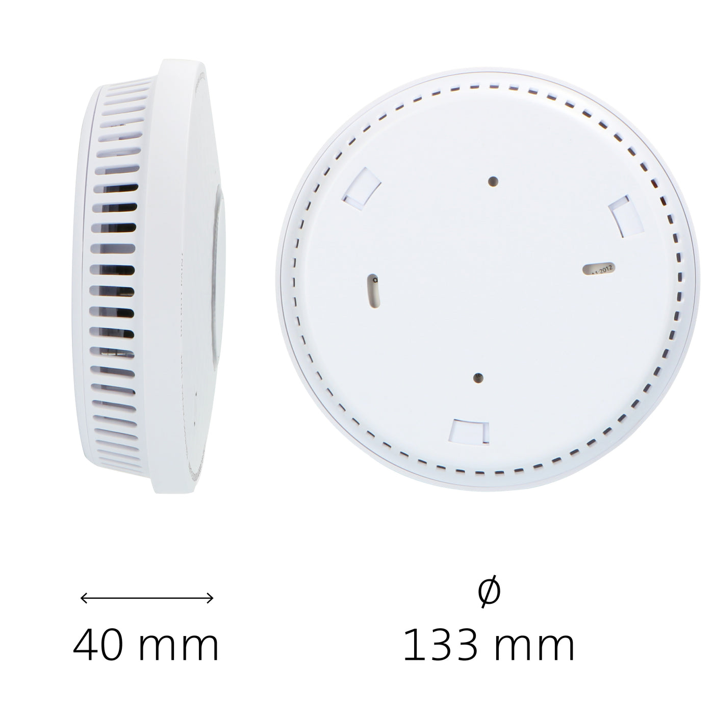 Alecto SCA-10 2x - Rauchmelder und Kohlenmonoxidmelder in einem, 2er-Pack