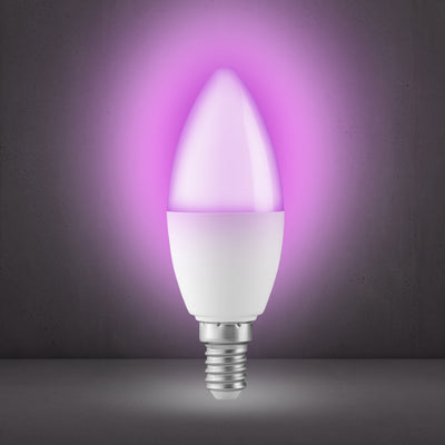 Alecto SMARTLIGHT30 - Smart-LED-Farblampe mit WLAN