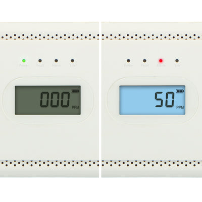 Alecto COA2650 - Kohlenmonoxidmelder mit 10 Jahren Sensorlaufzeit und Display