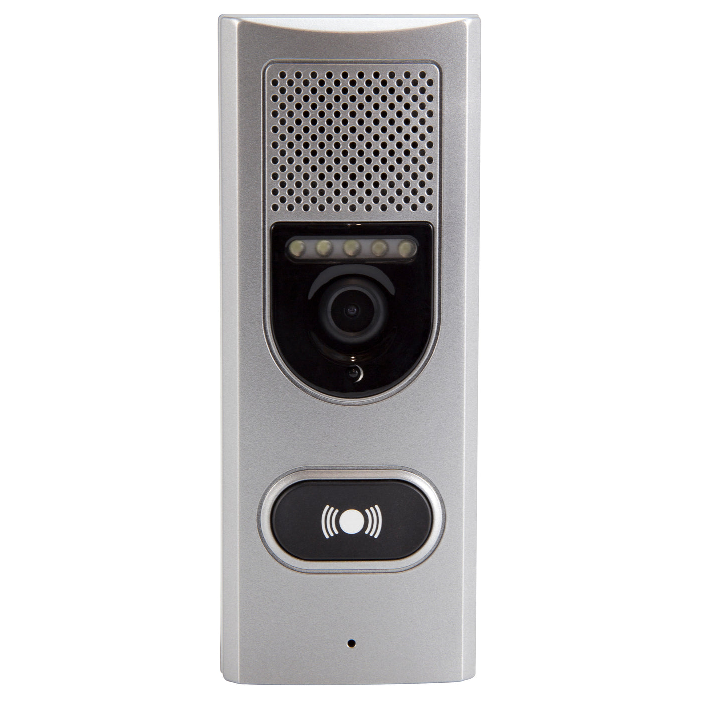 Alecto ADI-250 - Türsprechanlage mit Kamera und 3.5" Farbdisplay, Weiß/Silber
